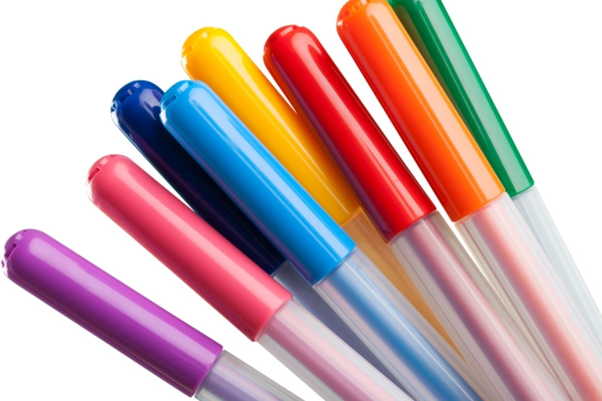 Colorful gel pens for planning and journaling